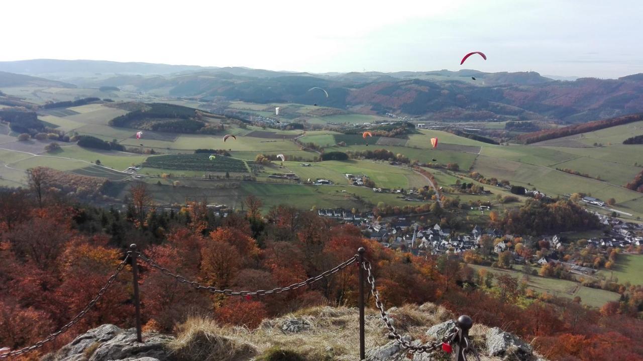 Ferienwohnung Sauerland Fernblick Olsberg Exterior foto